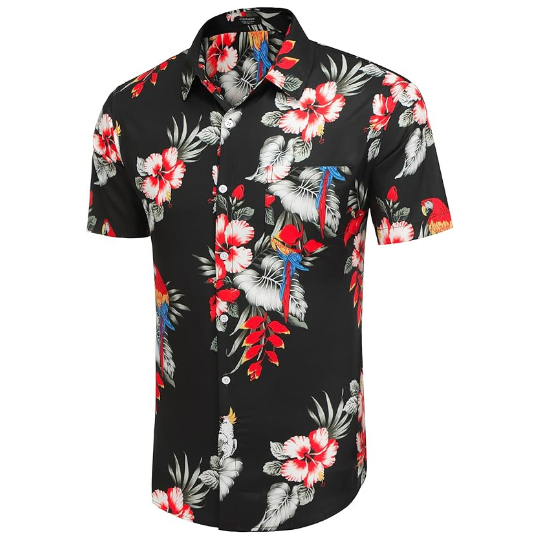 Men's Short Sleeve Summer Beach Shirt (Various)