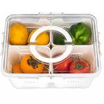 Airtight Fruit Storage Containers With Lids & Handle For Fridge