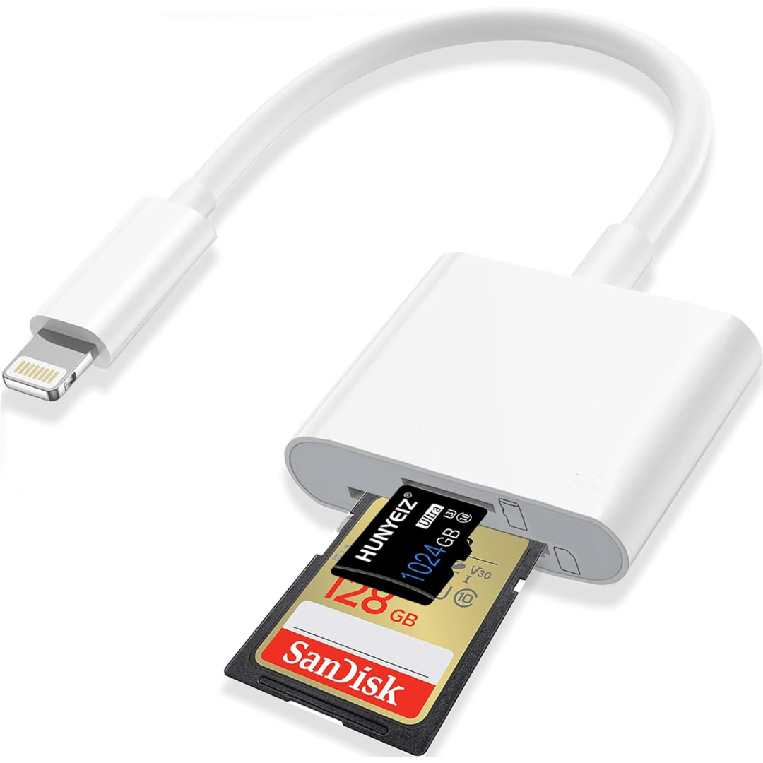 Apple MFi Certified Lightning To Sd Card Reader