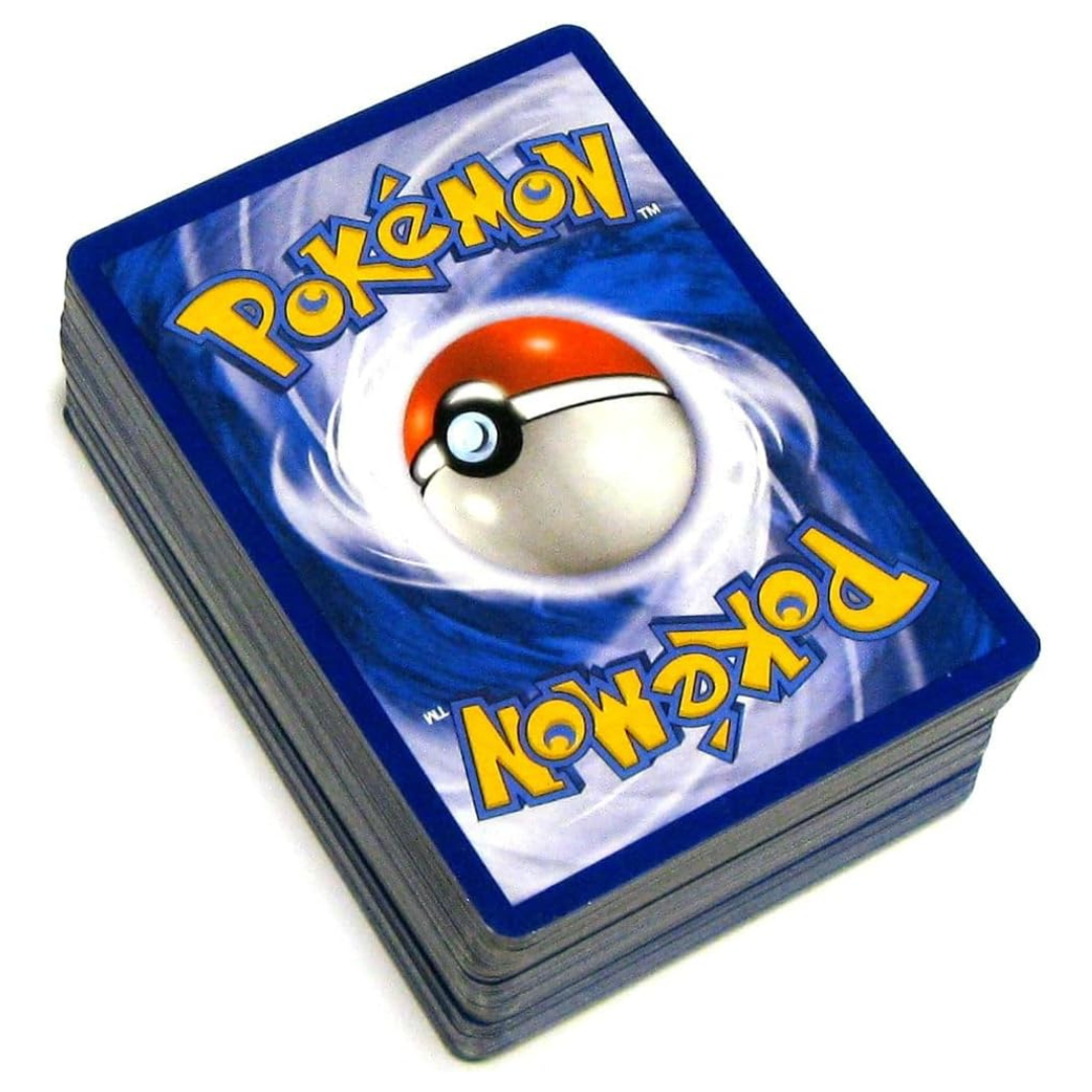 50-Piece Pokemon Assorted Cards (3" x 2" x 0.75")