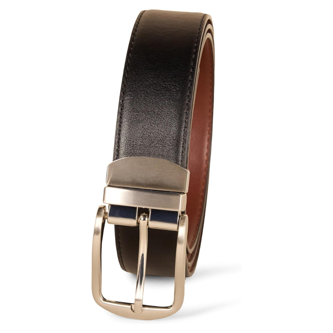 Amazon Essentials Men’s Reversible Dress Belt