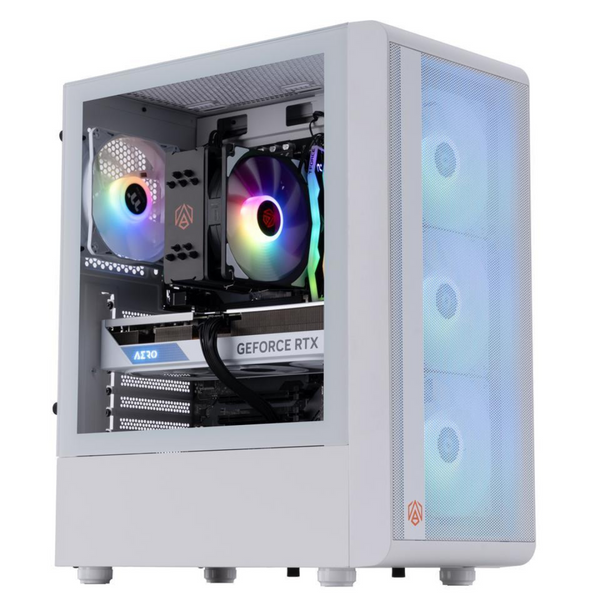 ABS Stratos Aqua Gaming Desktop (I7-14700F / 32GB RAM / 1TB SSD / 12GB Gigabyte RTX 4070 Aero)