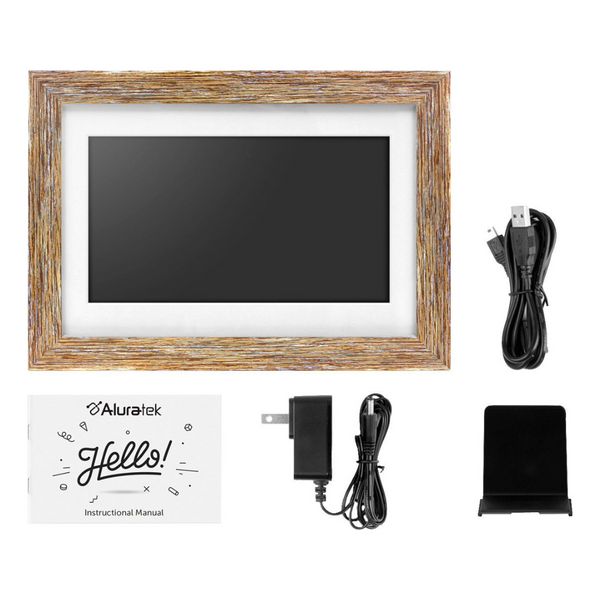 Aluratek 10" LCD Wi-Fi Touchscreen Digital Photo Frame