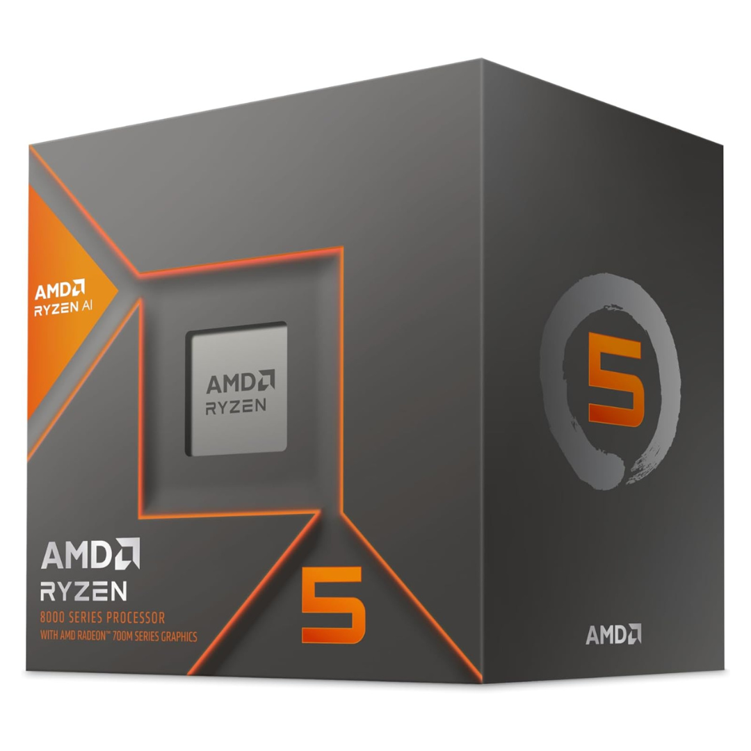 AMD Ryzen 5 8600G 6-Core Desktop AM5 Processor W/ Wraith Stealth Cooler