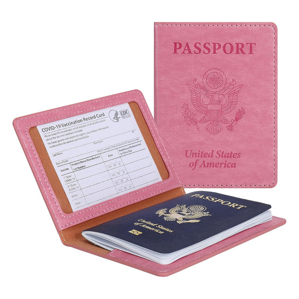 3-Pack Bulfull Leather Passport Holder