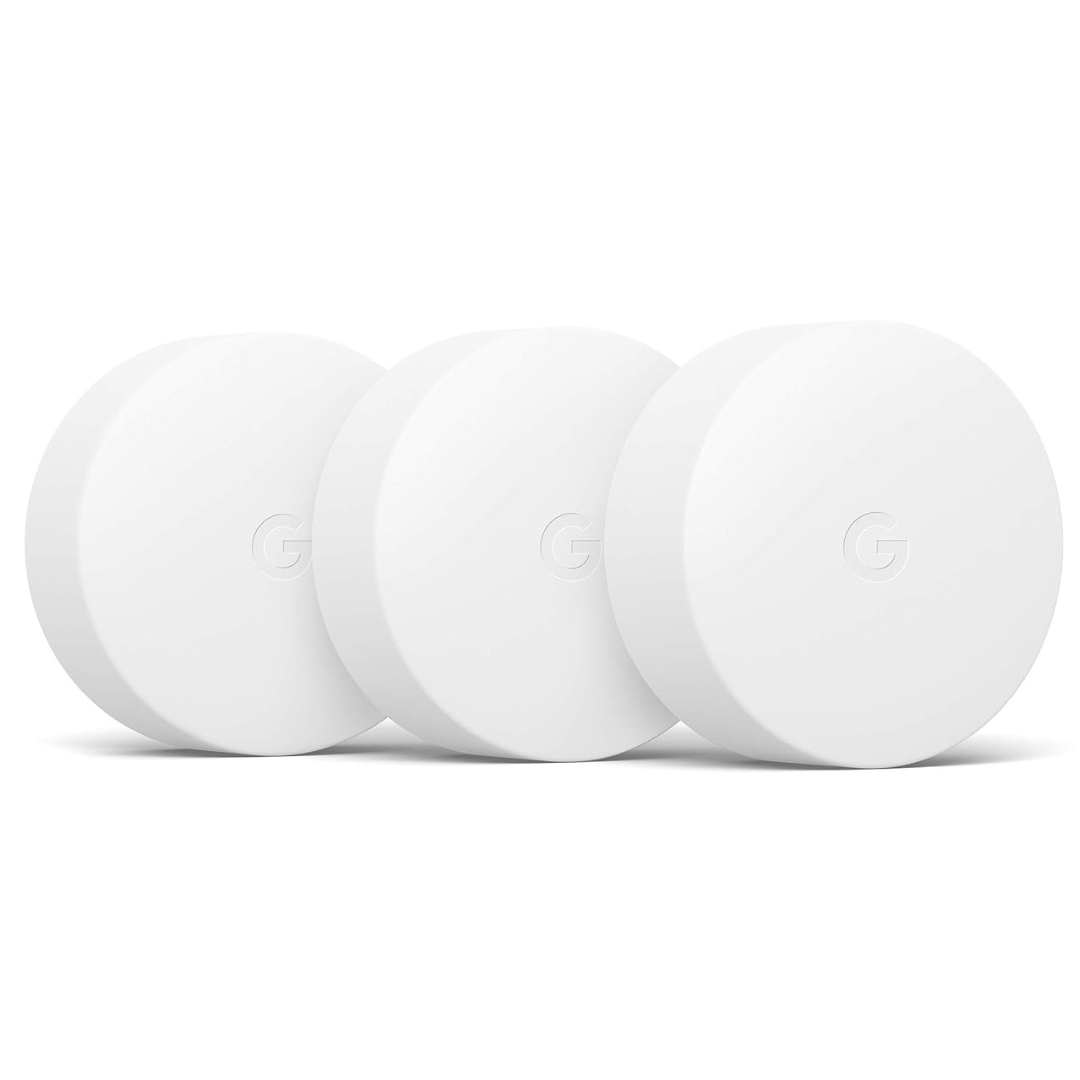 3-Pack Google Nest Bluetooth Temperature Sensors (White)