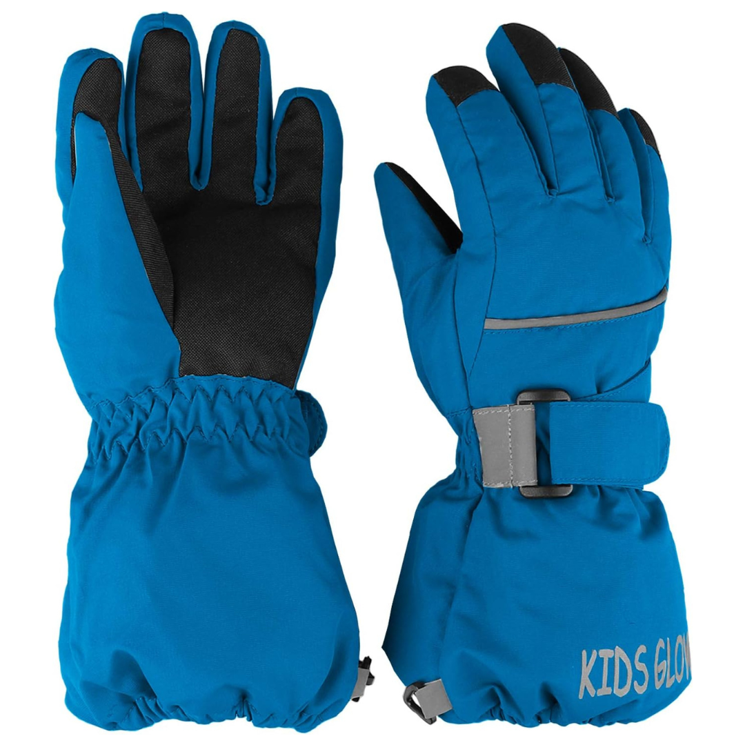 Kids Waterproof Winter Gloves