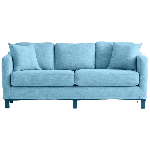 Mayview Barrett 85" Upholstered Wood Base Sofa (3 Colors)