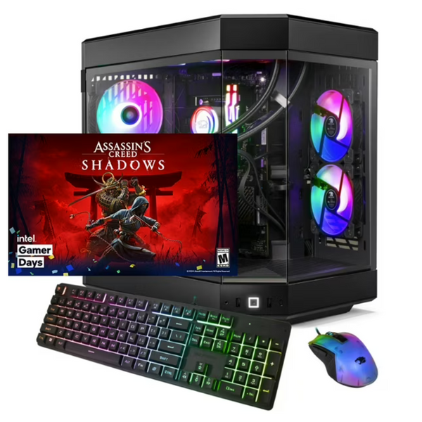 iBUYPOWER Y60 Gaming Desktop (i9-14900KF / 32GB RAM / 2TB SSD / 12GB RTX 4070)