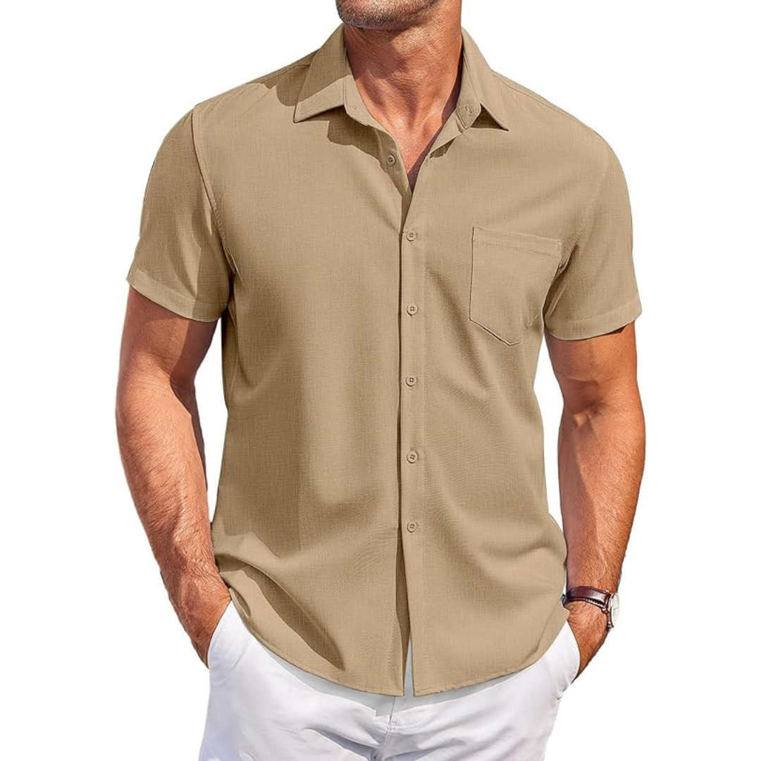 Men's Short Sleeve Button Down Shirts (Various)