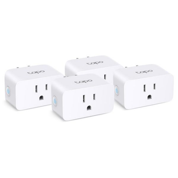 4-Pack TP-Link Tapo P115 Mini Smart Wi-Fi Socket (Energy Monitoring)