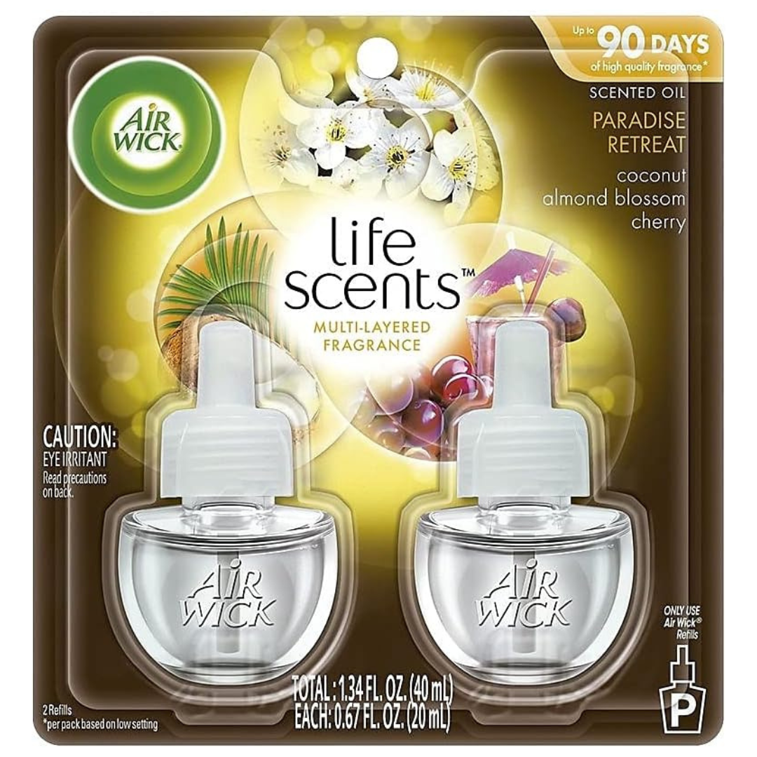 2-Count Air Wick Plug In Scented Oil Refill Air Freshener