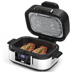 Cowsar 1450W 5-In-1 Nonstick Smokeless Electric Indoor Grill Sets