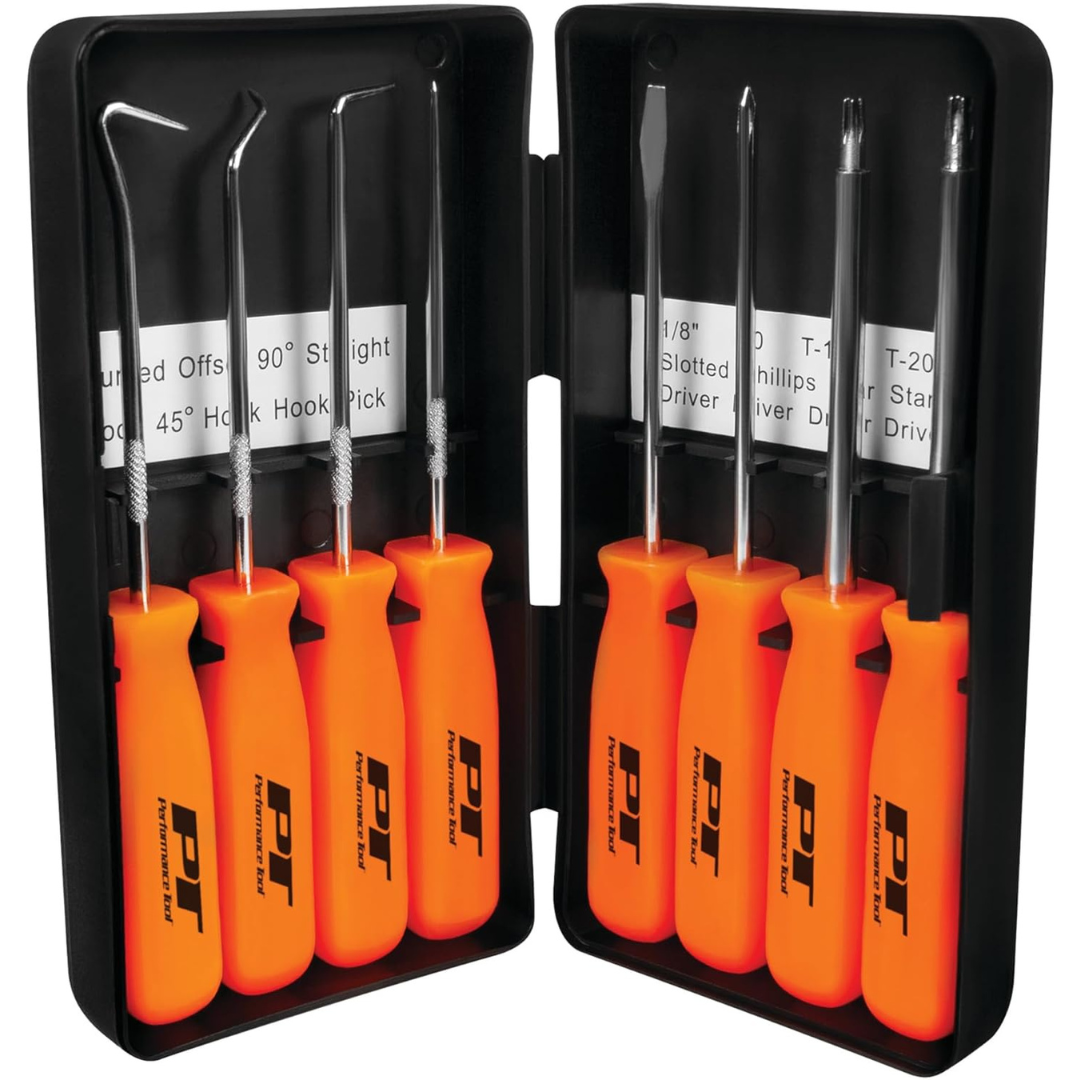 Performance Tool 8-Piece Specialty Pick/Driver Set (W941)