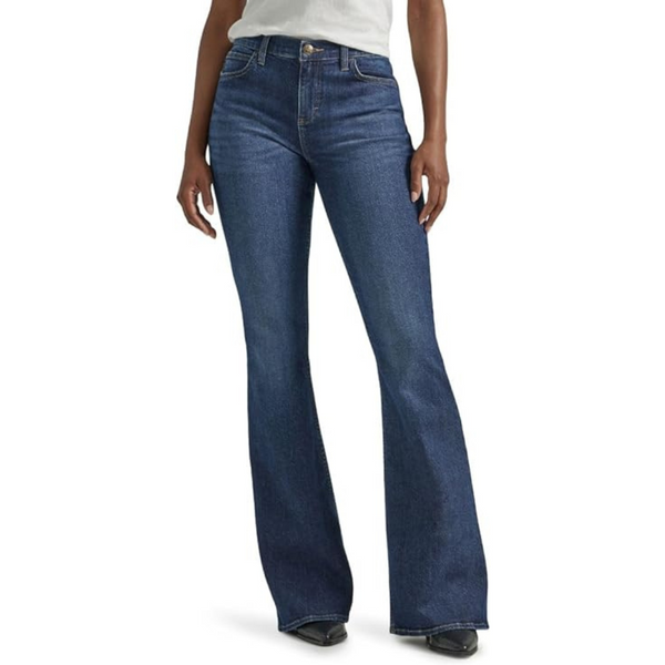 Lee Women's Legendary Mid Rise Flare Jean