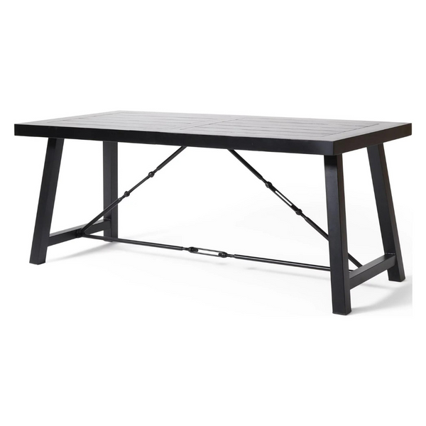 Noble House Aubrie Acacia Wood Indoor Dining Table