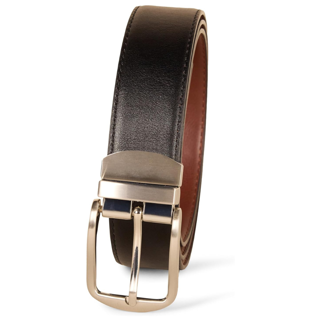 Amazon Essentials Men’s Reversible Dress Belt