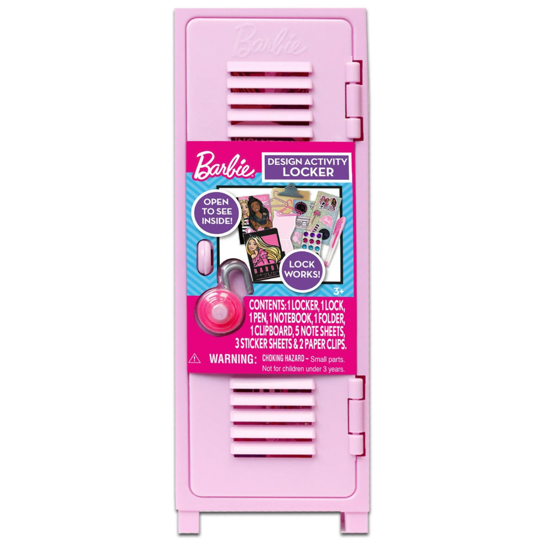 Barbie Locker Art & Craft Activity Set, For Unisex Child Ages 3+