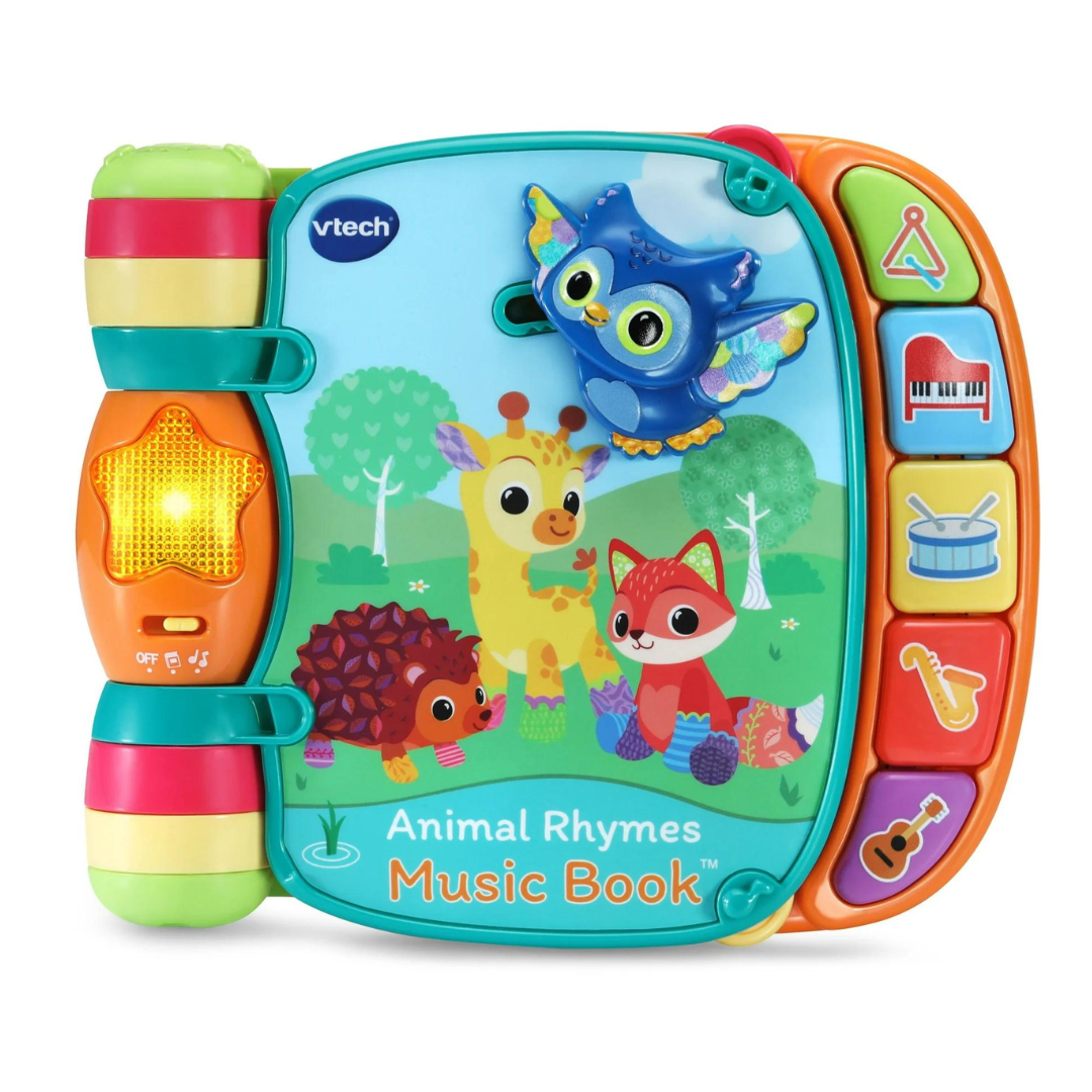 VTech Animal Rhymes Music Book Stroller & Car Seat Toys