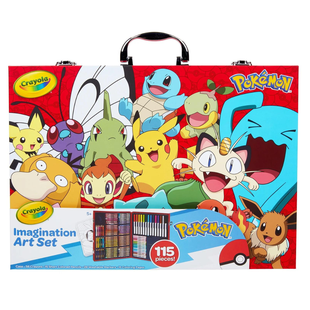 115-Piece Crayola Pokamon Imagination Art Set