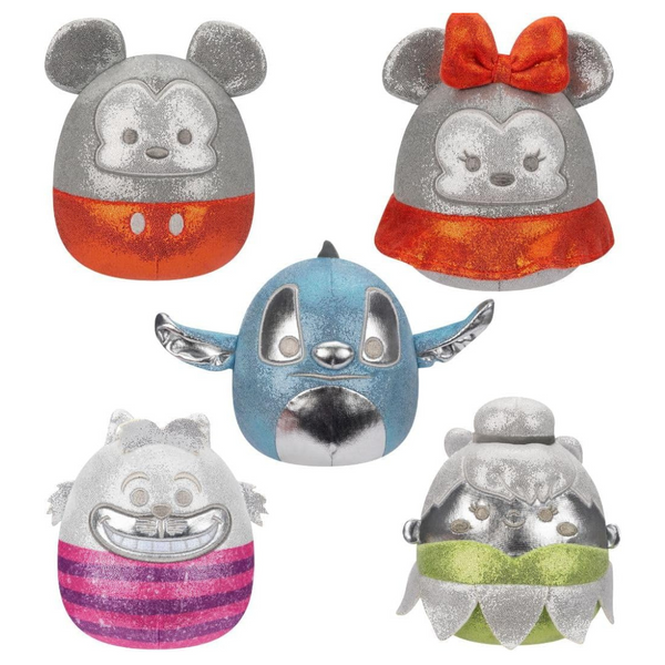 5-Pack Squishmallows Original Disney100 Plush Box Set