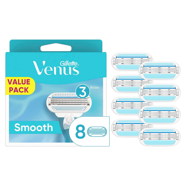 8-Count Gillette Venus Smooth Women's Razor Blade Refills