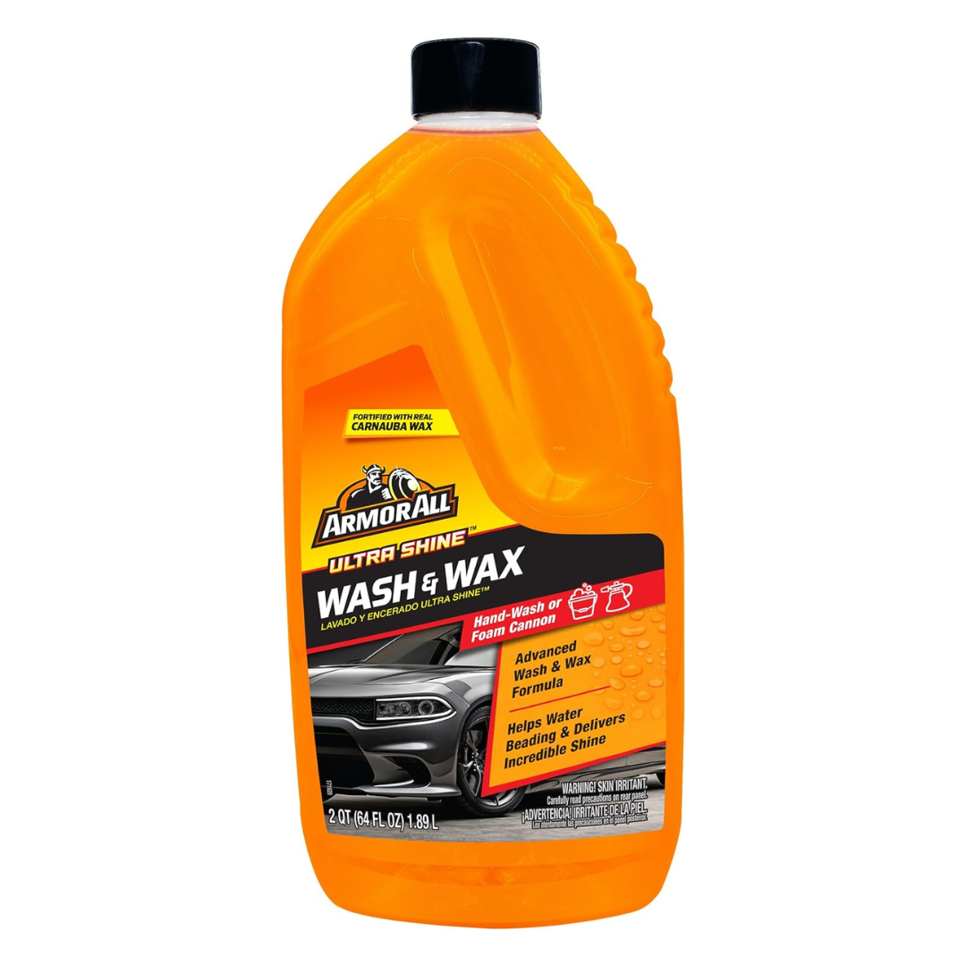 Armor All 10346 Ultra Shine Wash & Wax, 64 Fl Oz