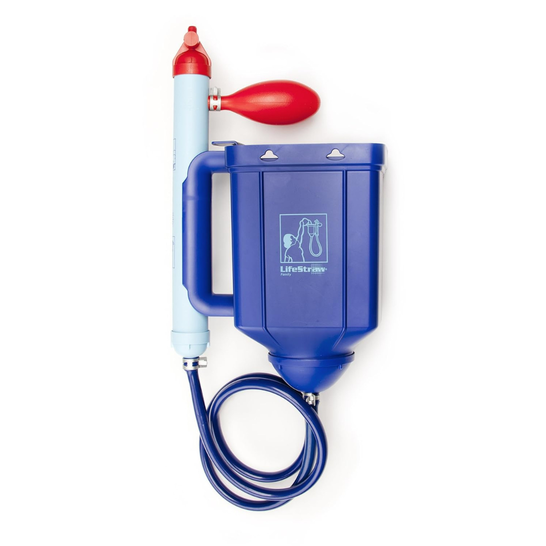 LifeStraw Family 1.0 Portable Gravity Powered Water Purifier