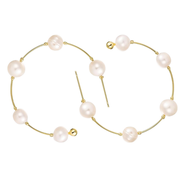 Ufist Women's Pearl Dangle EarringsUfist Women's Pearl Dangle Earrings