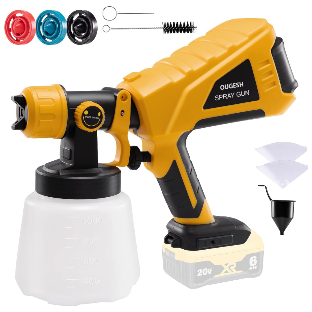 Cordless Paint Sprayer for Dewalt 20V/60V Max Batteries