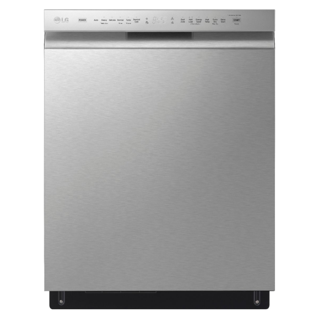 LG 24" 3-Rack Front Control Built-In Stainless Steel Tub Dishwasher