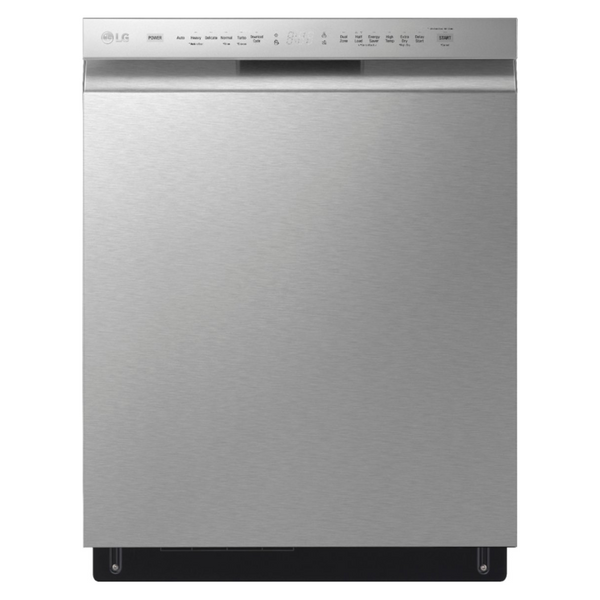 LG 24" 3-Rack Front Control Built-In Stainless Steel Tub Dishwasher