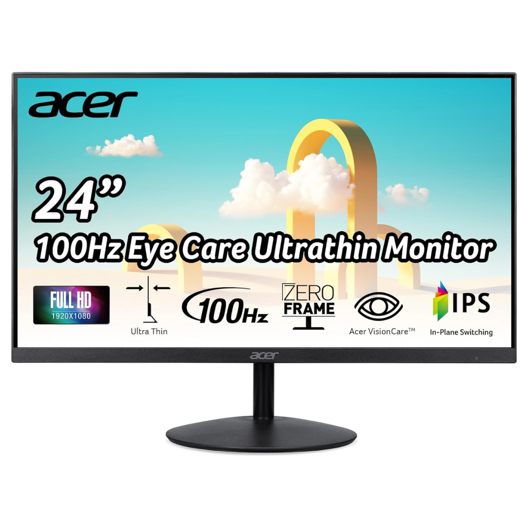 Acer SB242Y EBI 23.8" FHD 100Hz 1ms IPS FreeSync Gaming Monitor