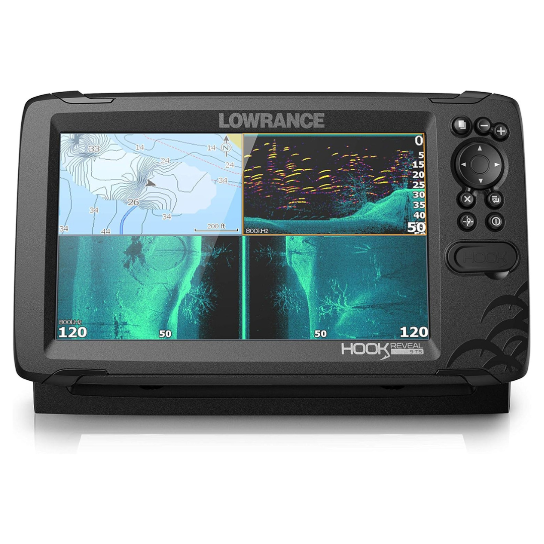 Lowrance HOOK Reveal 5", 7" And 9" Fish Finders With Transducers