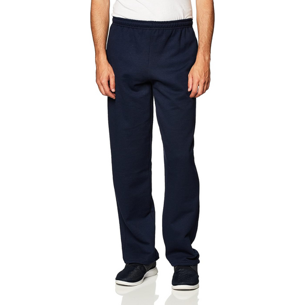 Gildan Adult Fleece Open Bottom Sweatpants With Pockets