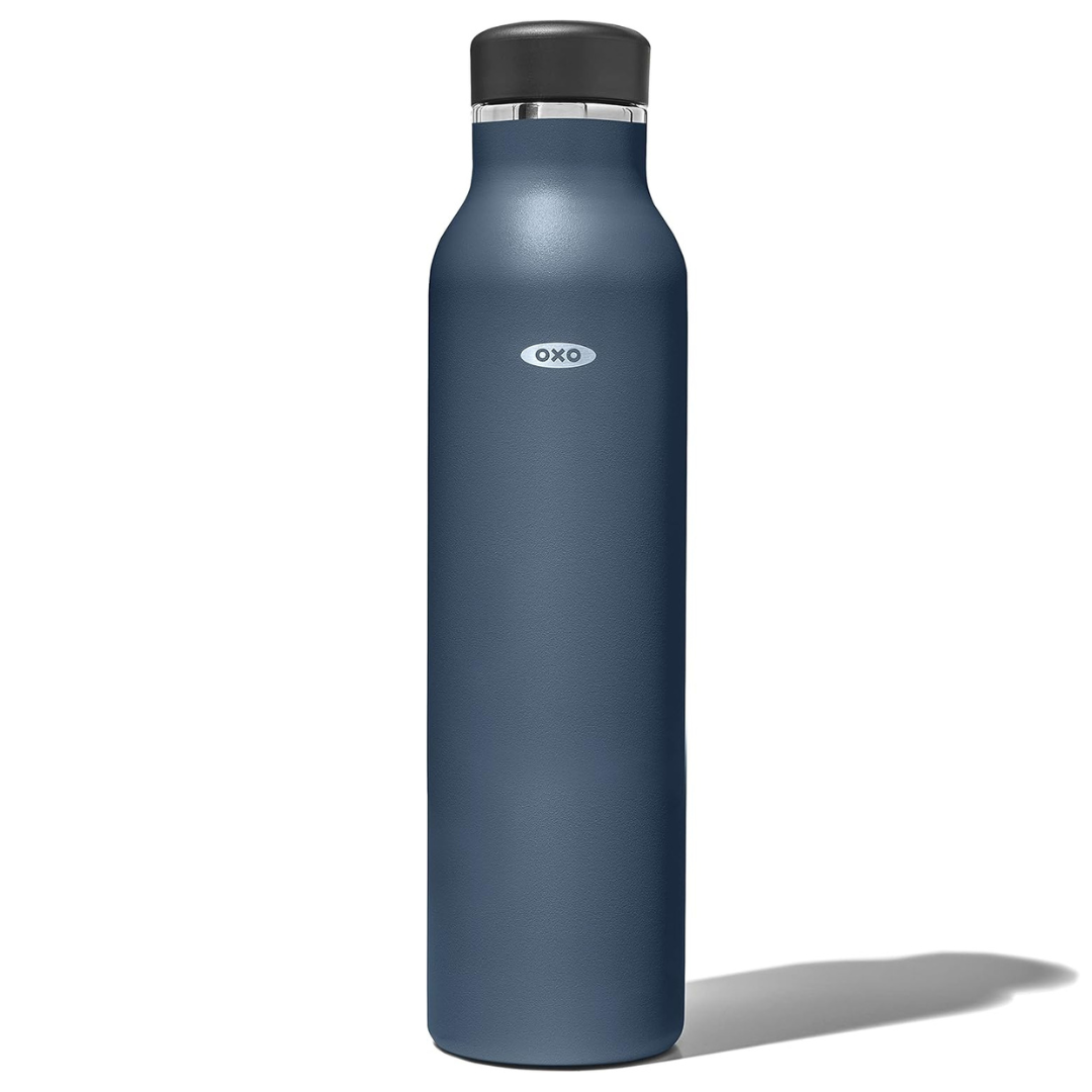 OXO Strive 24oz Insulated Water Bottle With Standard Lid