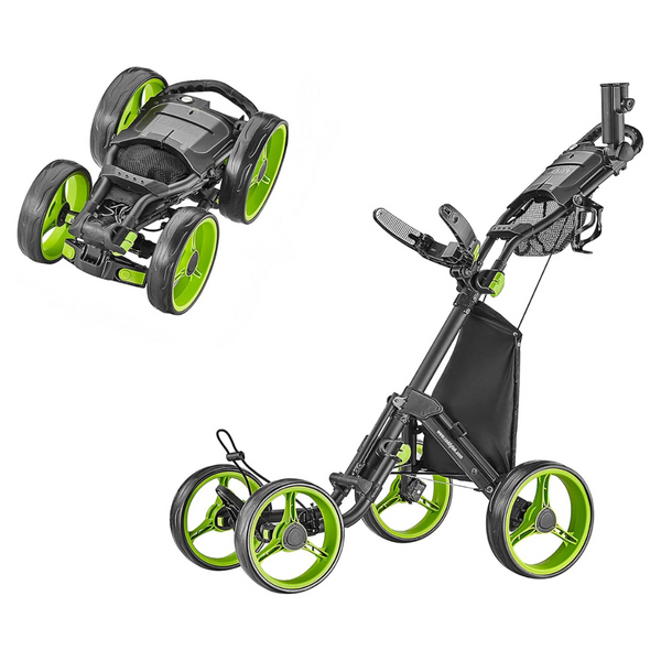 Caddytek Explorer V8 Compact 4 Wheel Golf Push Cart