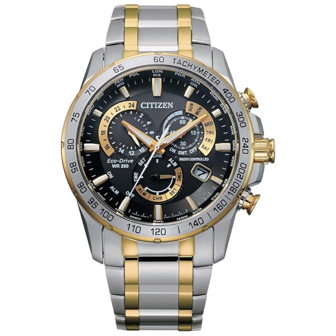 Citizen Men's 42mm Eco-Drive Sport Luxury PCAT Chronograph Watch