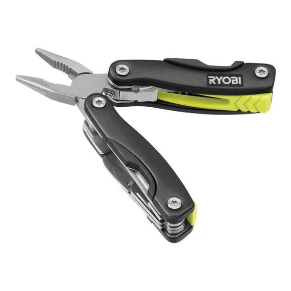 Ryobi 14-In-1 Compact Stainless Steel Multi-Tool & Pouch