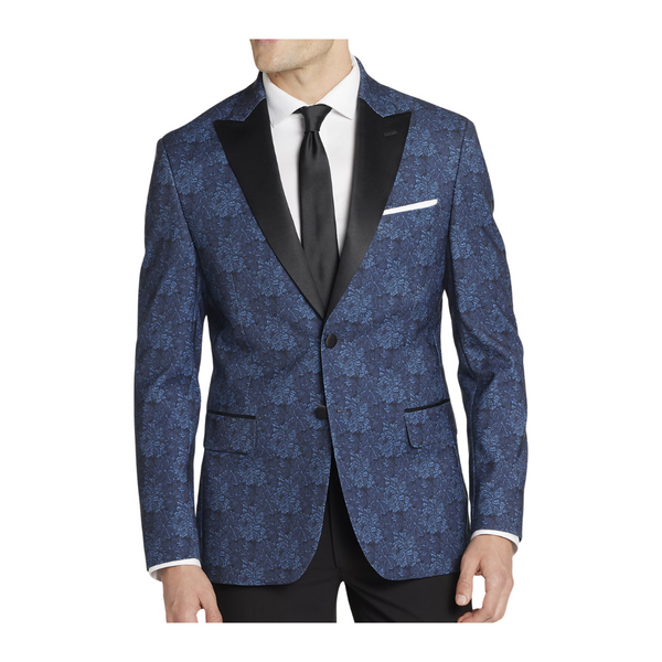 Egara Slim Fit Peak Lapel Dinner Mens Jacket (Various)