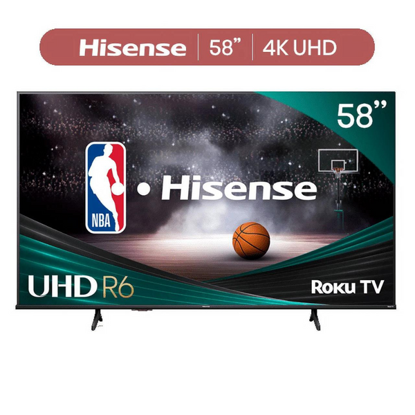 Hisense 58R6E3 58" 4K Ultra HDR LED Roku TV