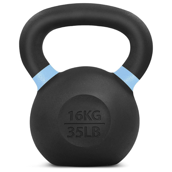 Yes4All 16Kg / 35Lb Powder Coated Kettlebell