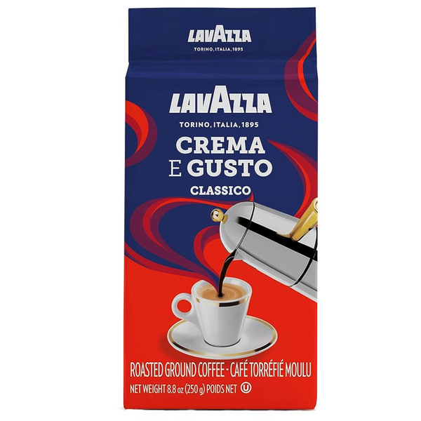 4-Pack Lavazza Crema E Gusto Ground Coffee Blend Bags (8.8-Oz.)