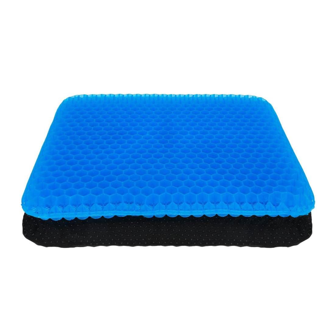 Aduken 16" x 14" Breathable Chair Gel Seat Cushion With Non-Slip Cover