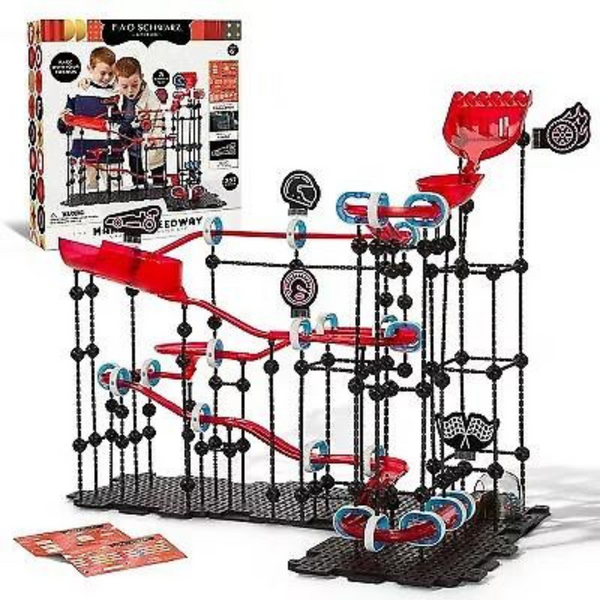 FAO Schwarz Marble Speedway Gravity Race Build Set