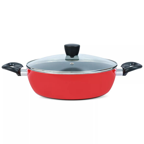 Tools Of The Trade 3-Qt Nonstick Everyday Pan & Lid (Red)