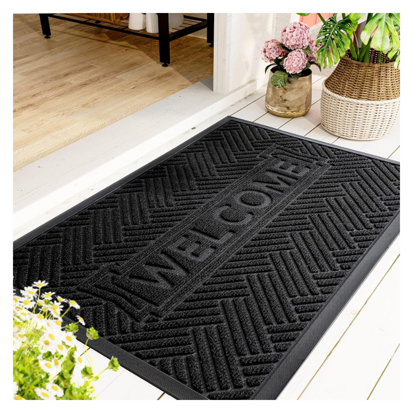 Mibao Waterproof All-Season All-Weather Door Mat