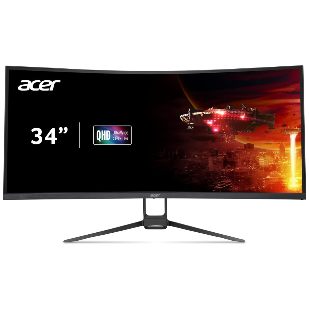 Acer Nitro 34" Curved WQHD VA Gaming Monitor