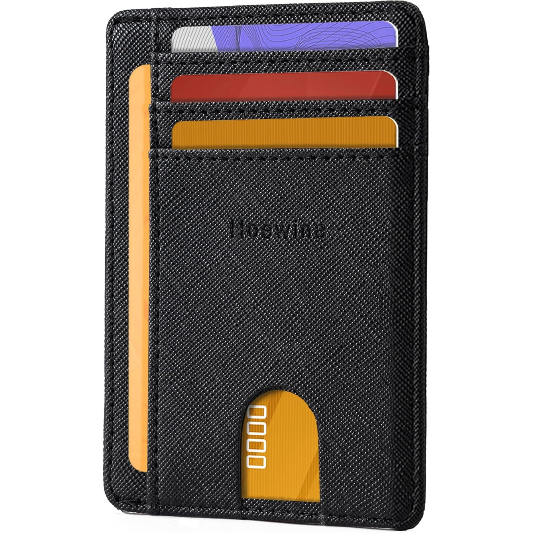 Slim Minimalist RFID Blocking Credit Card Holder Wallet