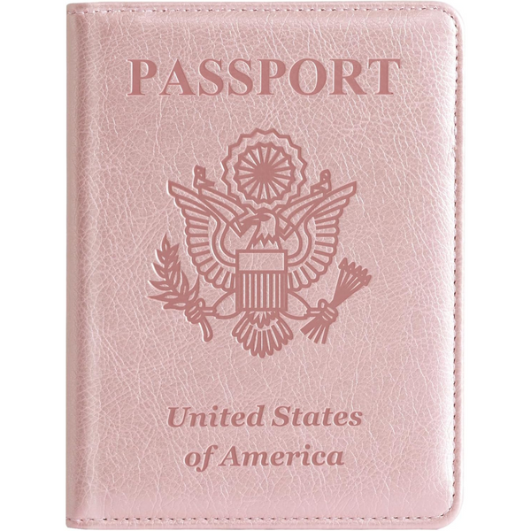 Unisex Premium PU Leather Passport Cover Travel Wallet